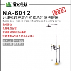 重慶NA-6012地埋式雙桿洗眼器304不銹鋼